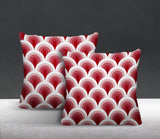 Alexi Geometric Reversible Indoor/Outdoor Square Pillow