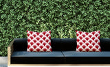 Alexi Geometric Reversible Indoor/Outdoor Square Pillow