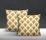 Alexi Geometric Reversible Indoor/Outdoor Square Pillow