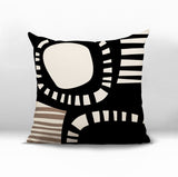 Alika Abstract Reversible Indoor/Outdoor Square Pillow