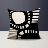 Alika Abstract Reversible Indoor/Outdoor Square Pillow