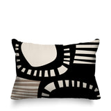 Alika Abstract Reversible Indoor/Outdoor Rectangular Pillow