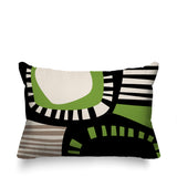 Alika Abstract Reversible Indoor/Outdoor Rectangular Pillow