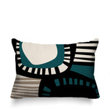Alika Abstract Reversible Indoor/Outdoor Rectangular Pillow