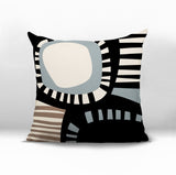 Alika Abstract Reversible Indoor/Outdoor Square Pillow