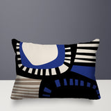 Alika Abstract Reversible Indoor/Outdoor Rectangular Pillow