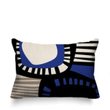 Alika Abstract Reversible Indoor/Outdoor Rectangular Pillow