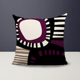Alika Abstract Reversible Indoor/Outdoor Square Pillow