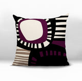 Alika Abstract Reversible Indoor/Outdoor Square Pillow
