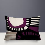 Alika Abstract Reversible Indoor/Outdoor Rectangular Pillow