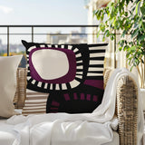 Alika Abstract Reversible Indoor/Outdoor Rectangular Pillow