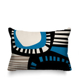 Alika Abstract Reversible Indoor/Outdoor Rectangular Pillow