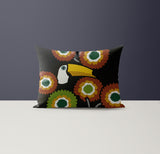 Alka Microsuede Lumbar Throw Pillow