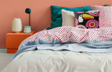 Alka Microsuede Square Throw Pillow