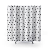 Allard Shower Curtain in Black
