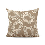 Allie Abstract Reversible Indoor/Outdoor Square Pillow
