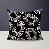 Allie Abstract Reversible Indoor/Outdoor Square Pillow