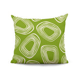 Allie Abstract Reversible Indoor/Outdoor Square Pillow