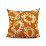 Allie Abstract Reversible Indoor/Outdoor Square Pillow
