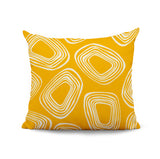 Allie Abstract Reversible Indoor/Outdoor Square Pillow