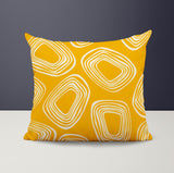 Allie Abstract Reversible Indoor/Outdoor Square Pillow