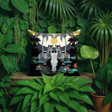 Alva Zebra Reversible Indoor/Outdoor Square Pillow