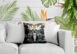 Alva Zebra Reversible Indoor/Outdoor Square Pillow