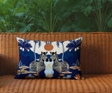 Alva Zebra Reversible Indoor/Outdoor Rectangular Pillow