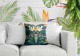 Alva Zebra Reversible Indoor/Outdoor Square Pillow