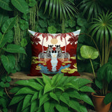 Alva Zebra Reversible Indoor/Outdoor Square Pillow