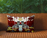 Alva Zebra Reversible Indoor/Outdoor Rectangular Pillow