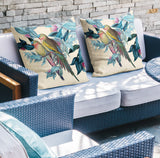 Alves Animal Reversible Indoor/Outdoor Square Pillow