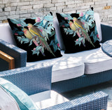 Alves Animal Reversible Indoor/Outdoor Square Pillow
