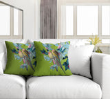 Alves Animal Reversible Indoor/Outdoor Square Pillow