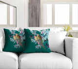 Alves Animal Reversible Indoor/Outdoor Square Pillow