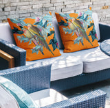 Alves Animal Reversible Indoor/Outdoor Square Pillow