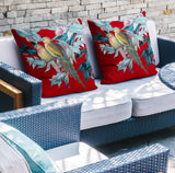 Alves Animal Reversible Indoor/Outdoor Square Pillow