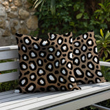 Amia Zebra Print Indoor/Outdoor Reversible Square Pillow
