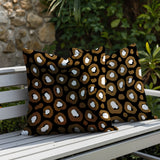 Amia Zebra Print Indoor/Outdoor Reversible Square Pillow