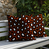 Amia Zebra Print Indoor/Outdoor Reversible Square Pillow