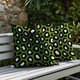 Amia Zebra Print Indoor/Outdoor Reversible Square Pillow