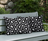 Amia Zebra Print Indoor/Outdoor Reversible Rectangular Pillow