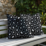 Amia Zebra Print Indoor/Outdoor Reversible Square Pillow