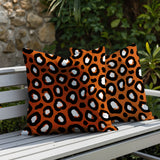 Amia Zebra Print Indoor/Outdoor Reversible Square Pillow