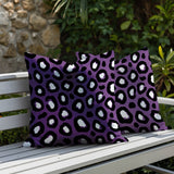 Amia Zebra Print Indoor/Outdoor Reversible Square Pillow