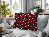 Amia Zebra Print Indoor/Outdoor Reversible Square Pillow