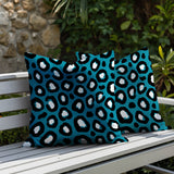 Amia Zebra Print Indoor/Outdoor Reversible Square Pillow