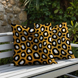 Amia Zebra Print Indoor/Outdoor Reversible Square Pillow