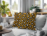 Amia Zebra Print Indoor/Outdoor Reversible Square Pillow