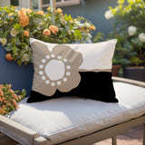 Amie Minimalist Lumbar Indoor/Outdoor Throw Pillow